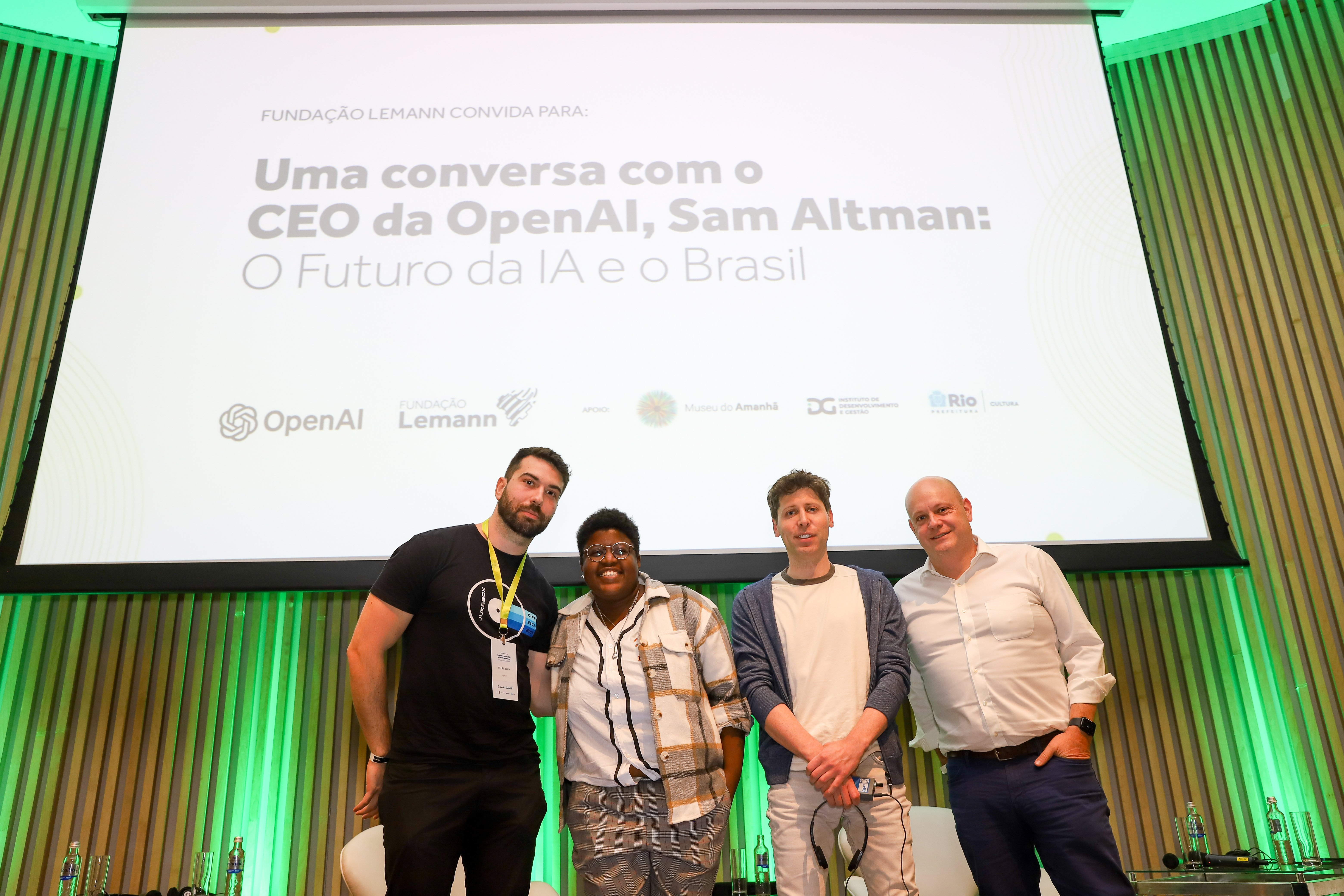 Cinco destaques do encontro com Sam Altman, o CEO da OpenAI